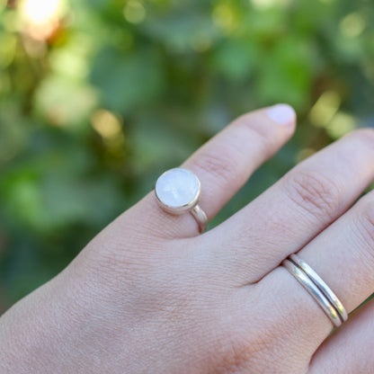 Moonstone Everyday Ring - Size 4
