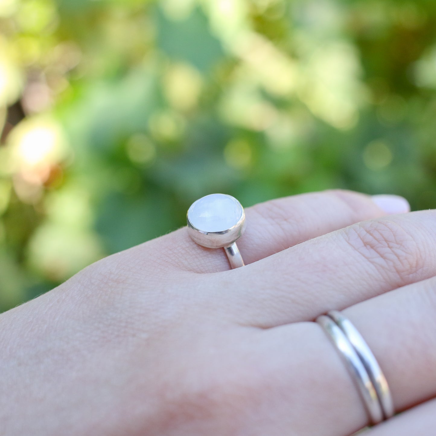 Moonstone Everyday Ring - Size 4