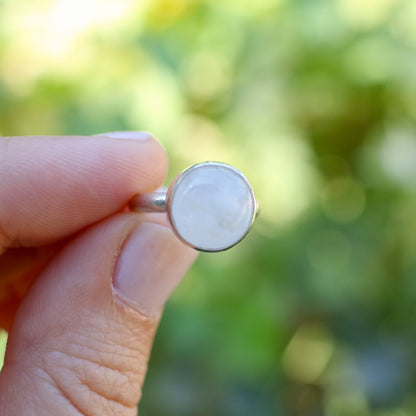 Moonstone Everyday Ring - Size 4