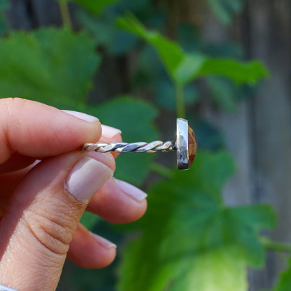 Strawberry Quartz Everyday Ring - Size 12